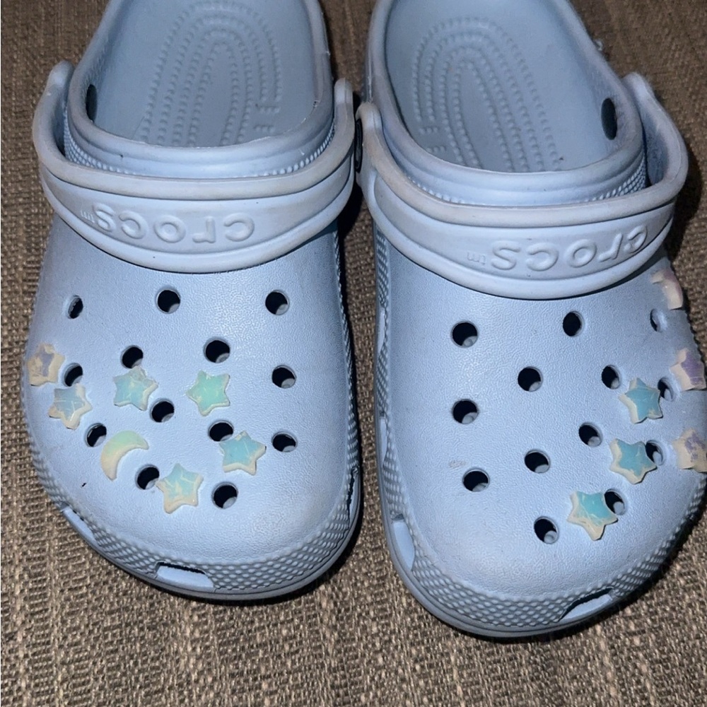 Crocs Kids Light Blue Clogs